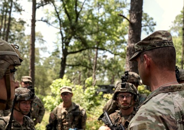 Wisconsin National Guard Leadership Visits Soldiers at JRTC Training in Louisiana