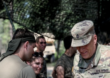 Wisconsin National Guard Leadership Visits Soldiers at JRTC Training in Louisiana