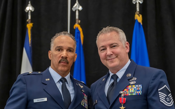 130th Airlift Wing Guardsman Honored with Bronze Star Medal