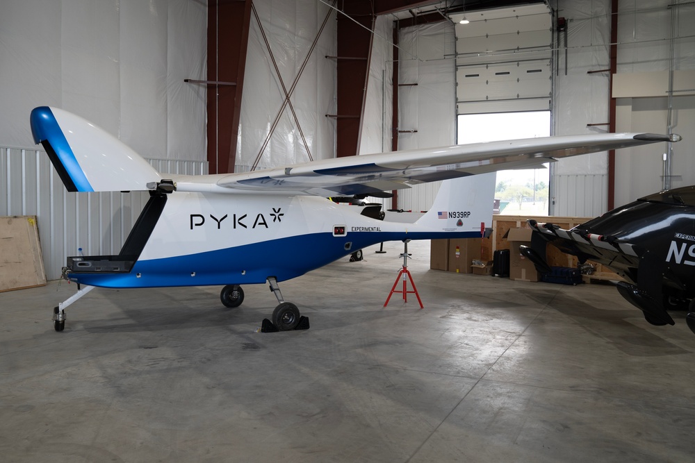 AFWERX – Pyka’s Pelican Cargo Aircraft Showcased at the Springfield-Beckley Airport, Ohio