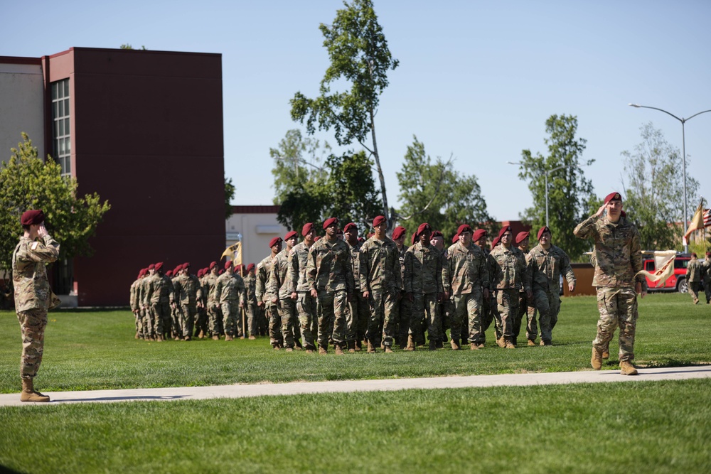 725th Brigade Support Battalion Change of Command Ceremony