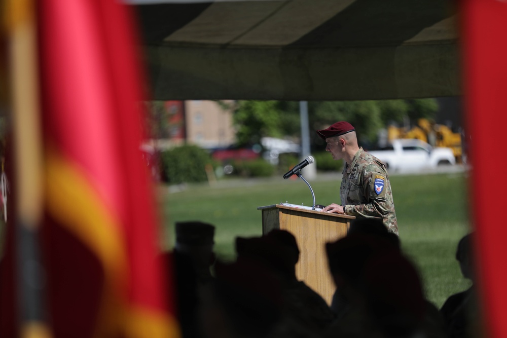 725th Brigade Support Battalion Change of Command Ceremony