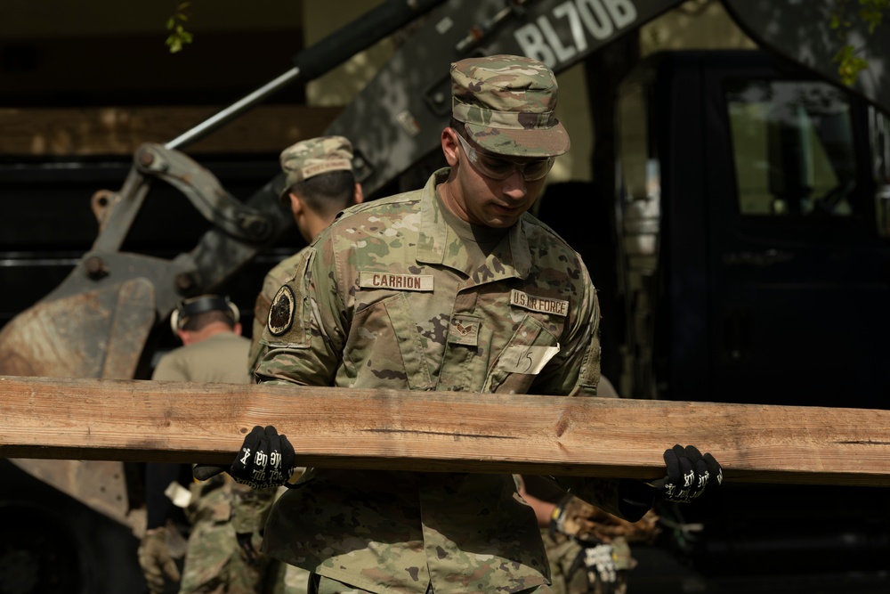 156th Civil Engineer Squadron Prime BEEF Day Exercise 2024