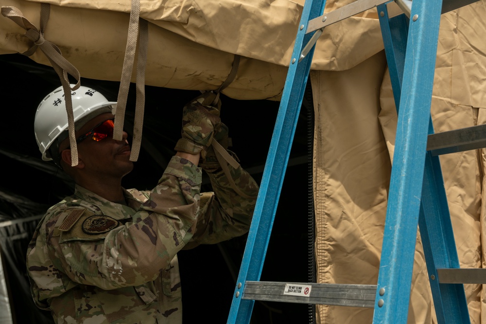 156th Civil Engineer Squadron Prime BEEF Day Exercise 2024