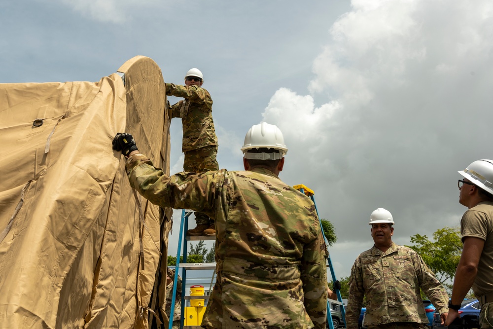 156th Civil Engineer Squadron Prime BEEF Day Exercise 2024