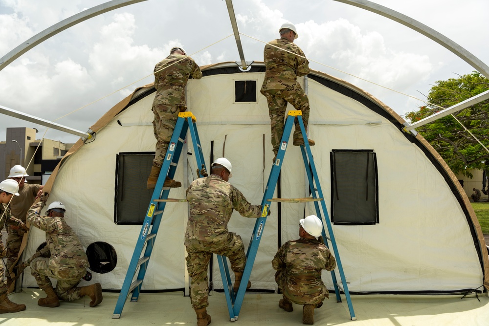 156th Civil Engineer Squadron Prime BEEF Day Exercise 2024