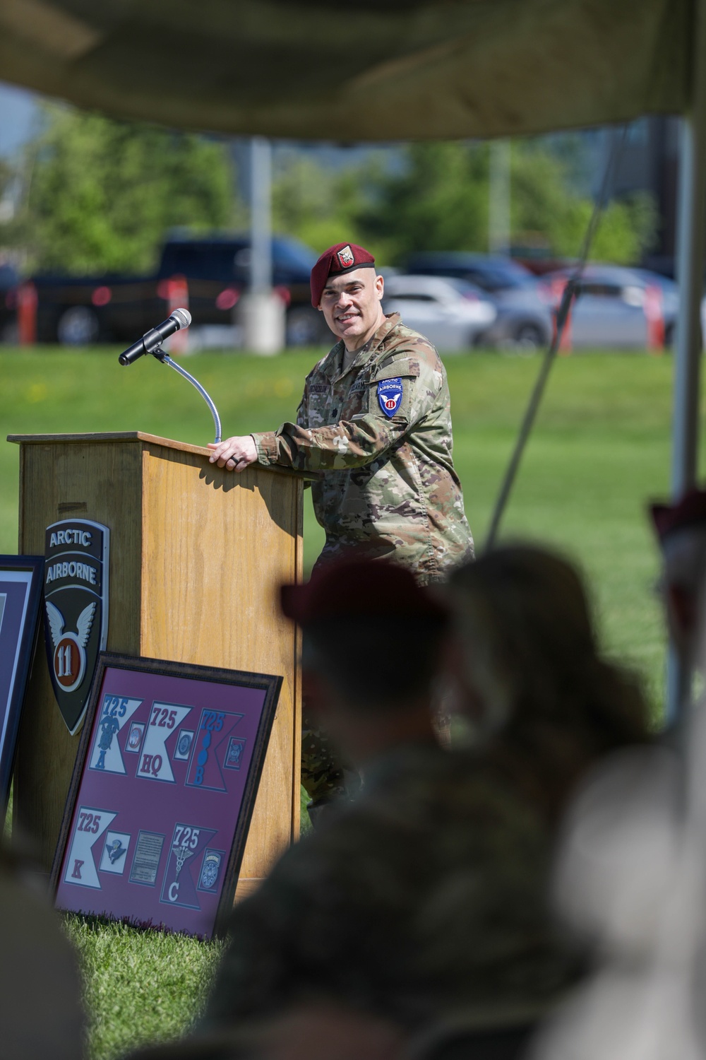 725th Brigade Support Battalion Change of Command Ceremony