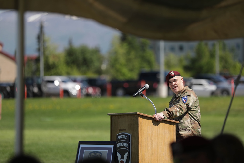 725th Brigade Support Battalion Change of Command Ceremony