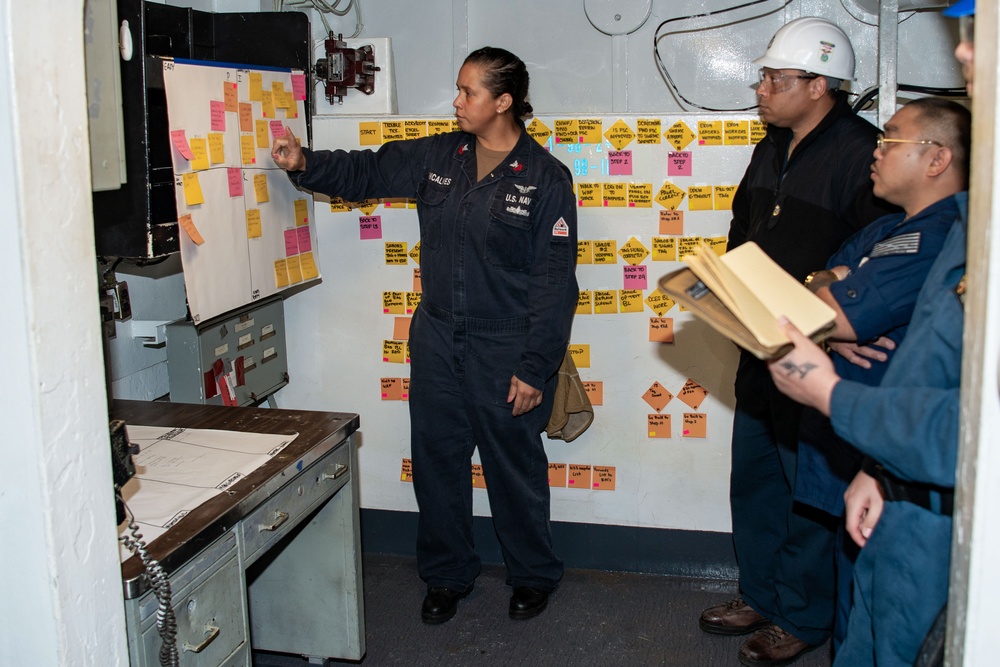 USS Essex In-Port Operations