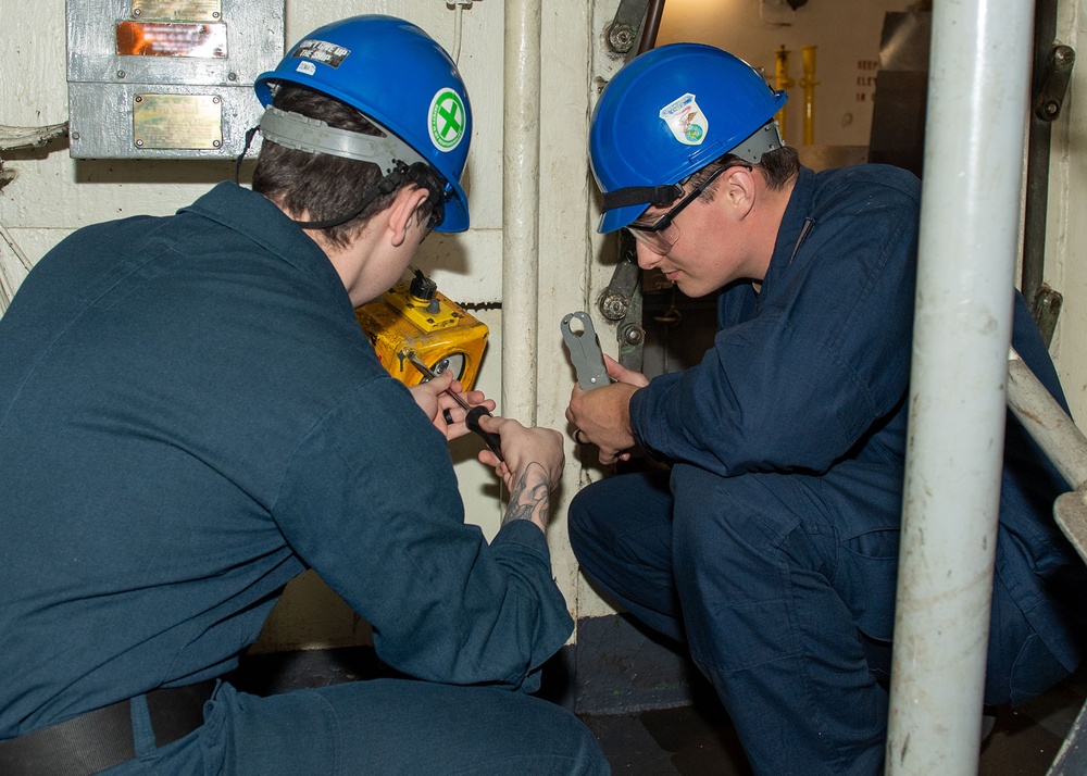 USS Essex In-Port Operations