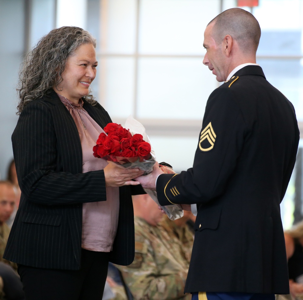 State Command Sergeant Major Change of Responsibility Ceremony