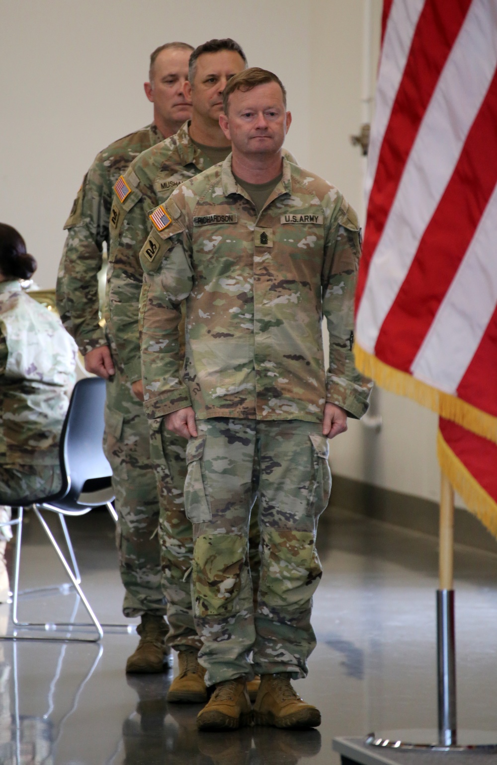 State Command Sergeant Major Change of Responsibility Ceremony