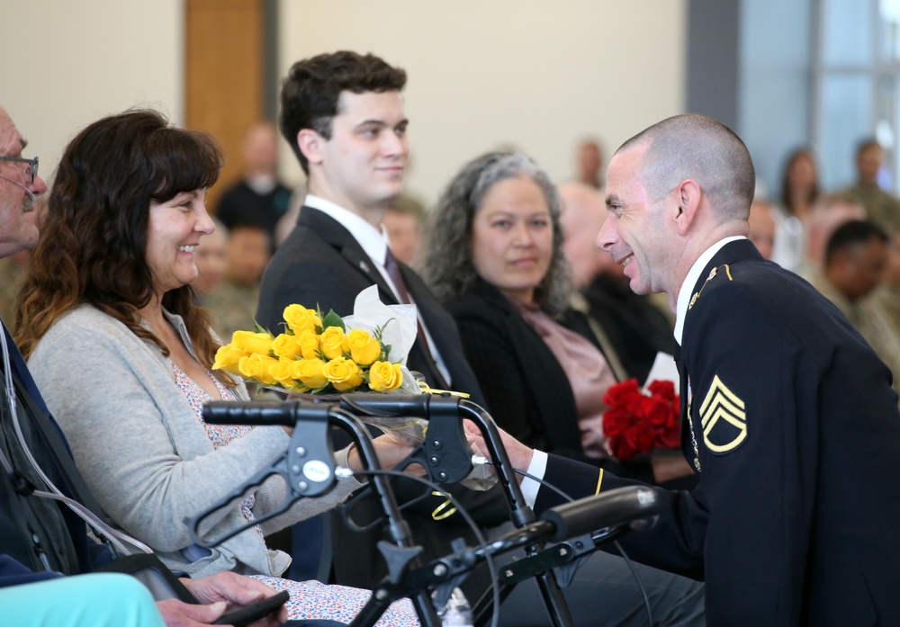 State Command Sergeant Major Change of Responsibility Ceremony