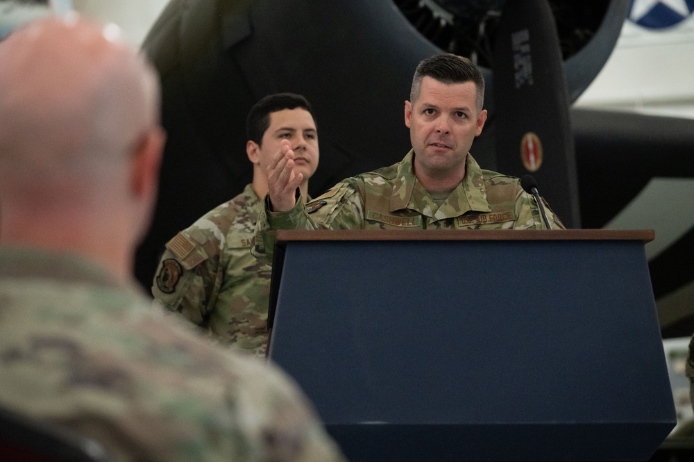 Cashwell takes command of the 436th CONS