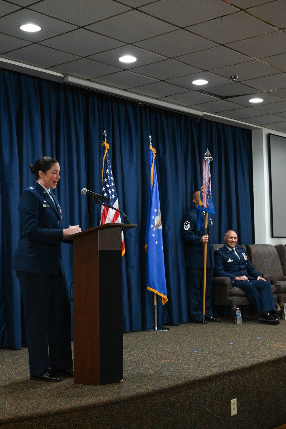 2nd Comptroller Squadron Change of Command 2024