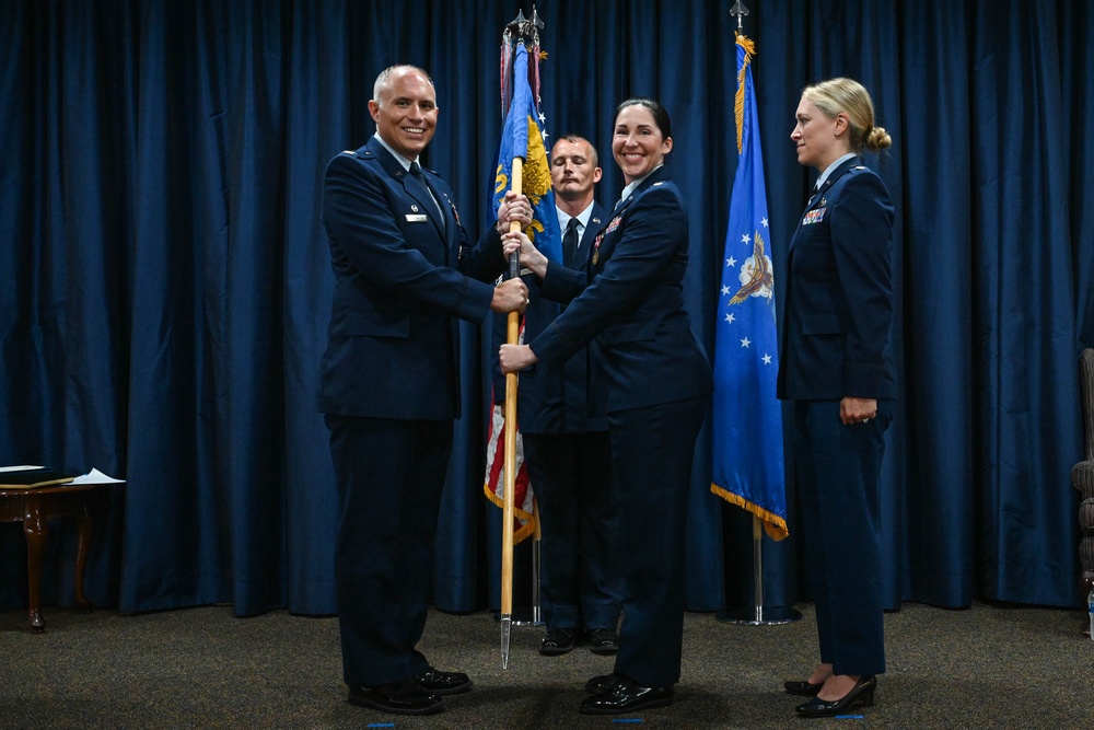 2nd Comptroller Squadron Change of Command 2024