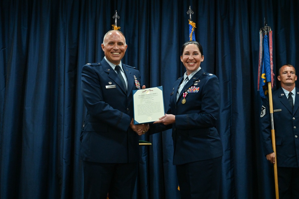 2nd Comptroller Squadron Change of Command 2024