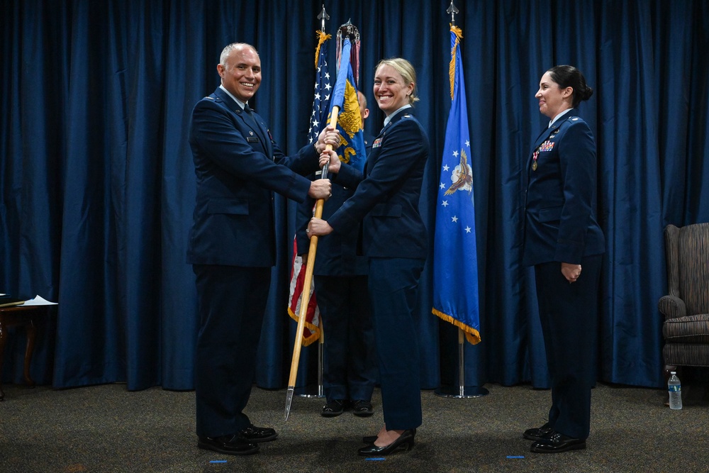 2nd Comptroller Squadron Change of Command 2024