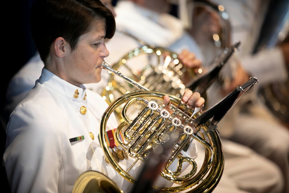 U.S. Navy Band Change of Command Ceremony, CNO Guest Speaker