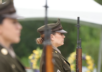 George H.W. Bush's 100th Birthday Wreath Laying Ceremony