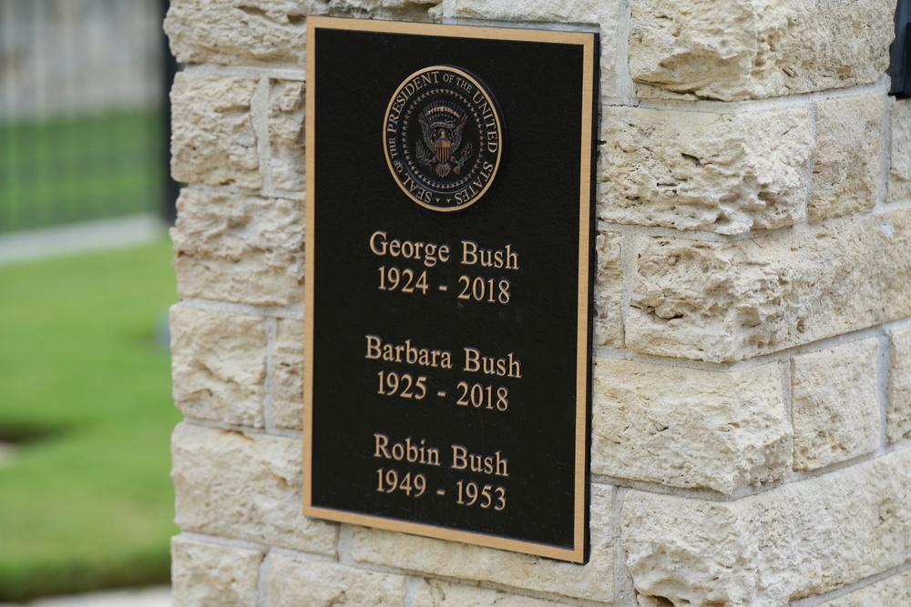 George H.W. Bush's 100th Birthday Wreath Laying Ceremony