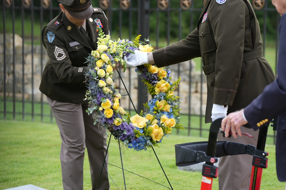 George H.W. Bush's 100th Birthday Wreath Laying Ceremony