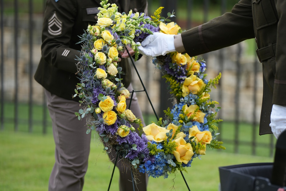 George H.W. Bush's 100th Birthday Wreath Laying Ceremony