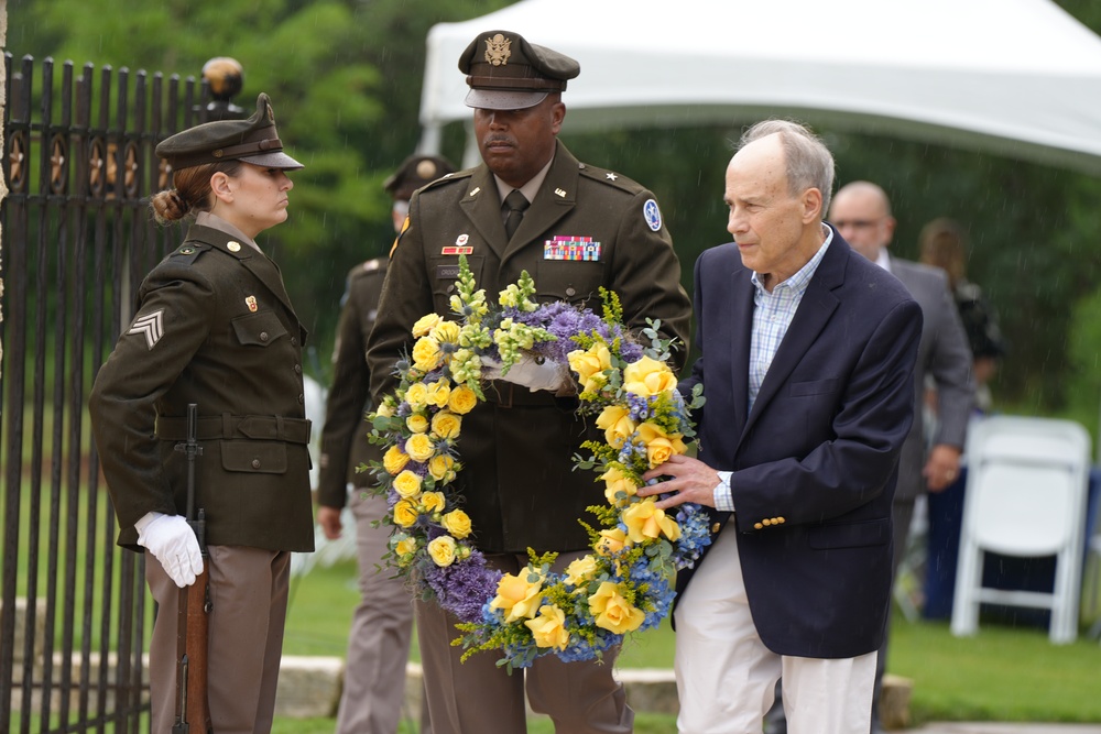 George H.W. Bush's 100th Birthday Wreath Laying Ceremony