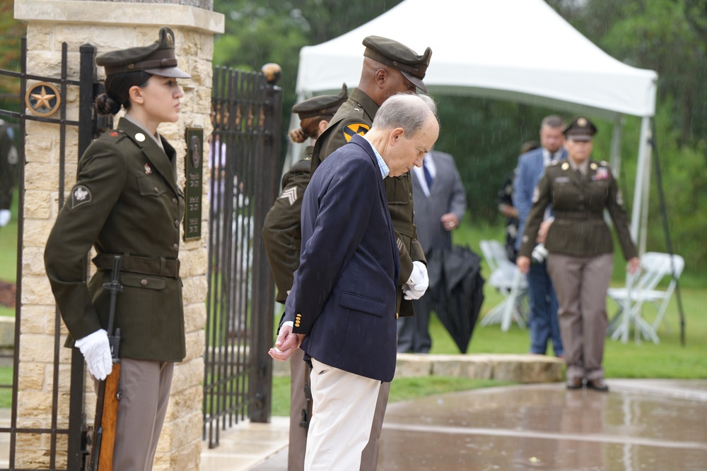 George H.W. Bush's 100th Birthday Wreath Laying Ceremony