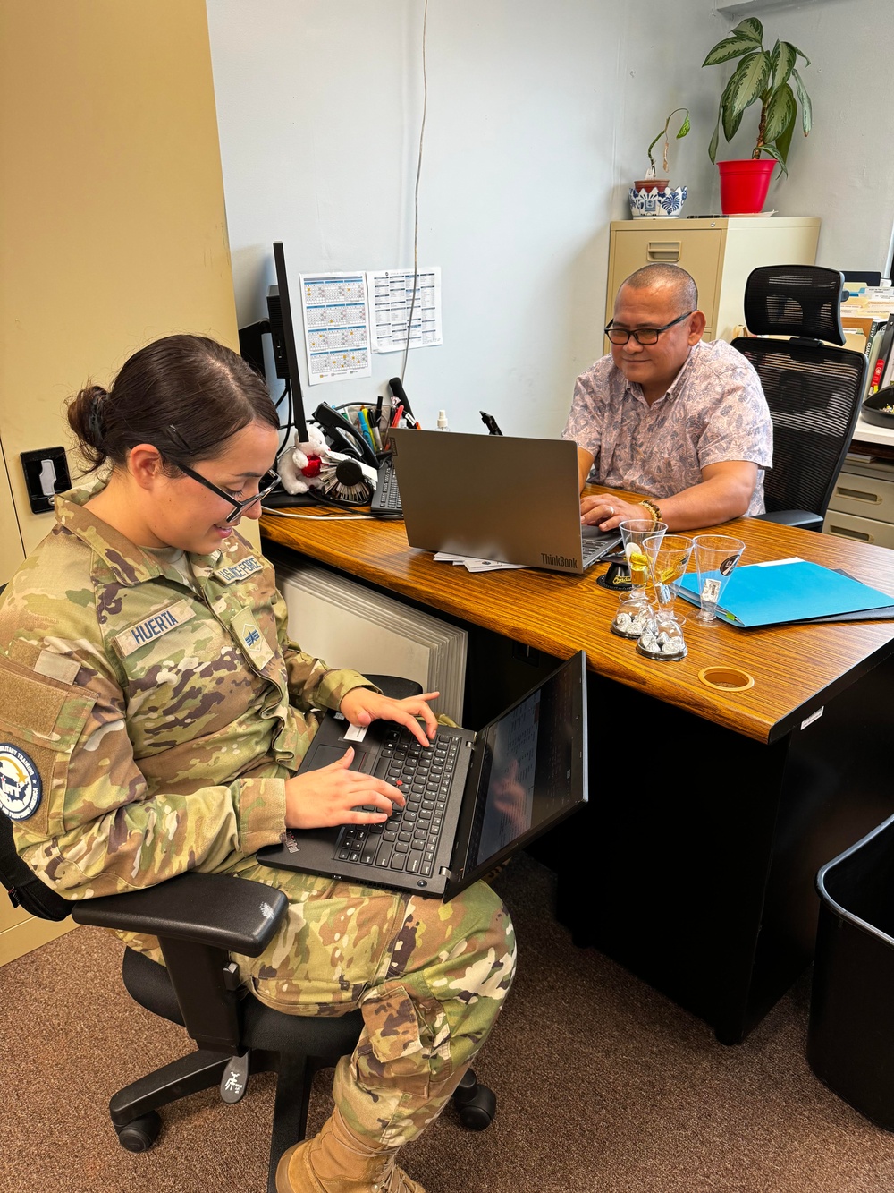 Airmen, Guardians test, improve Guam cybersecurity