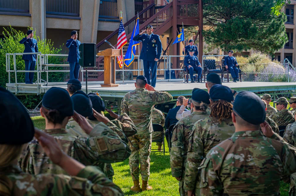 377 SFG Change of Command