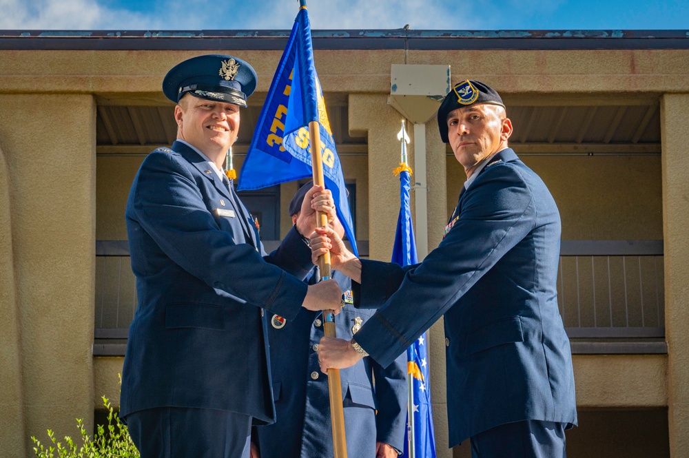 377 SFG Change of Command