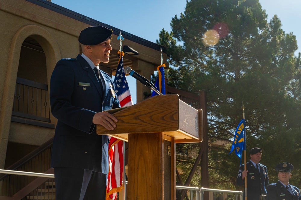 377 SFG Change of Command
