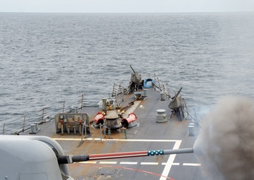 Porter Conducts Live-Fire Exercise