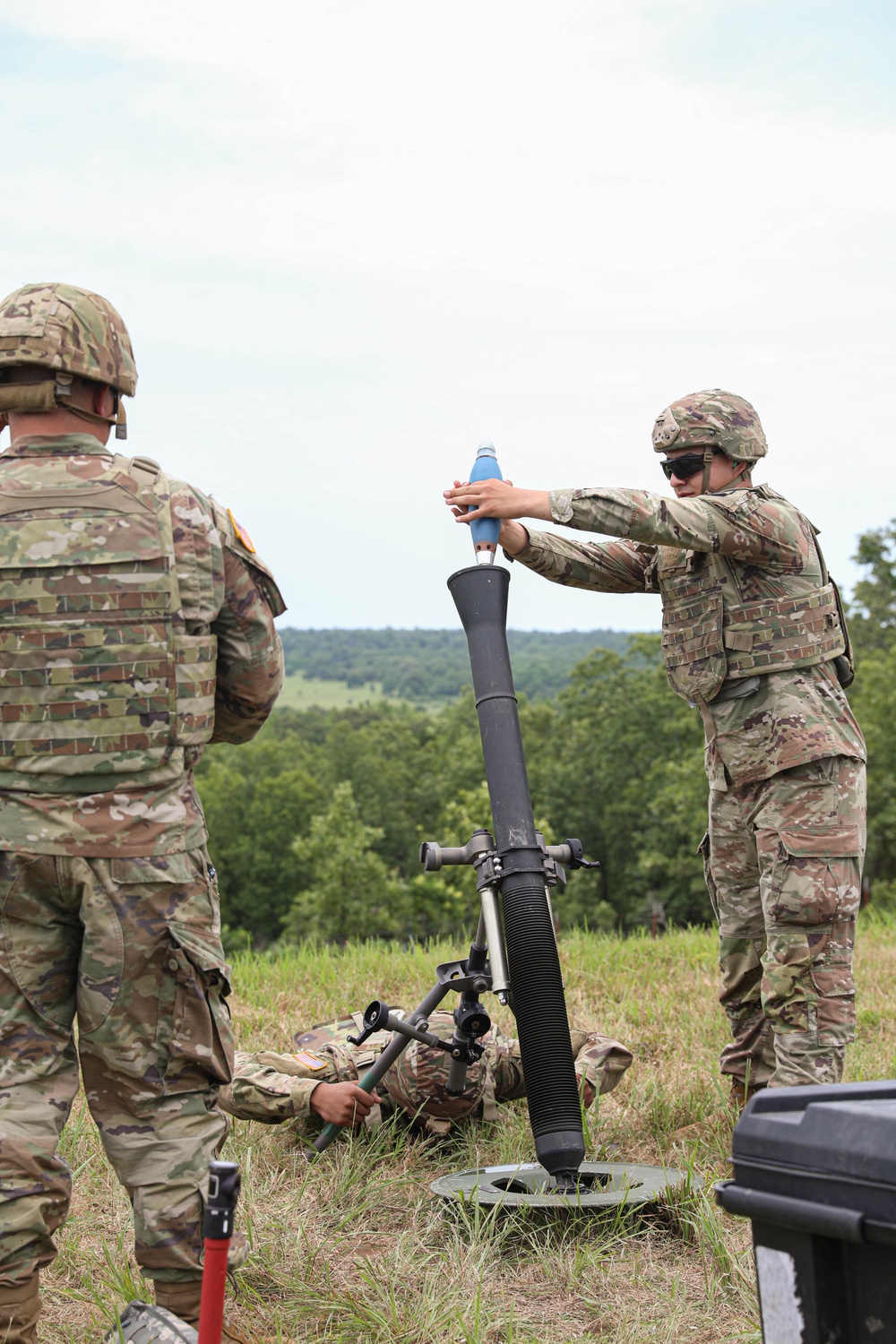Mortar Events Throughout Annual Training 2024