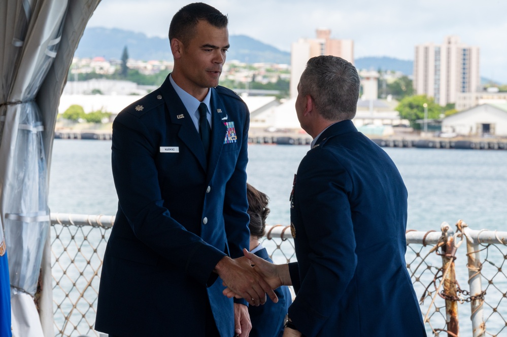 37th Intelligence Squadron Change of Command Ceremony