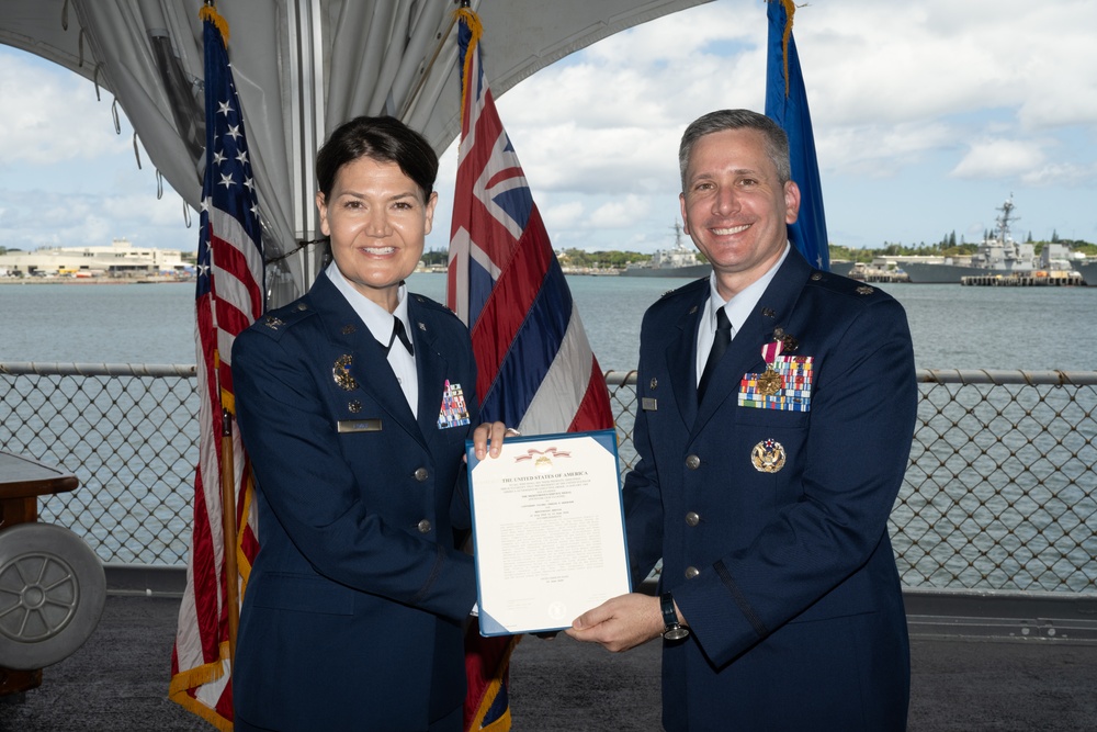 37th Intelligence Squadron Change of Command Ceremony