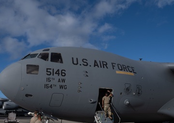 U.S. Air Force Academy cadets visit JBPHH