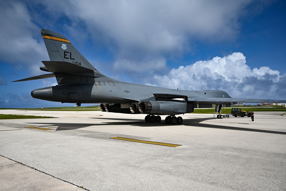 37th Expeditionary Bomb Squadron conducts training mission during BTF 24-6