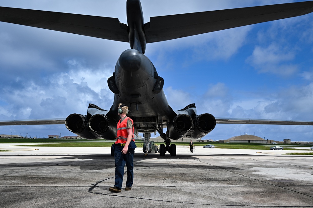 37th Expeditionary Bomb Squadron conducts training mission during BTF 24-6