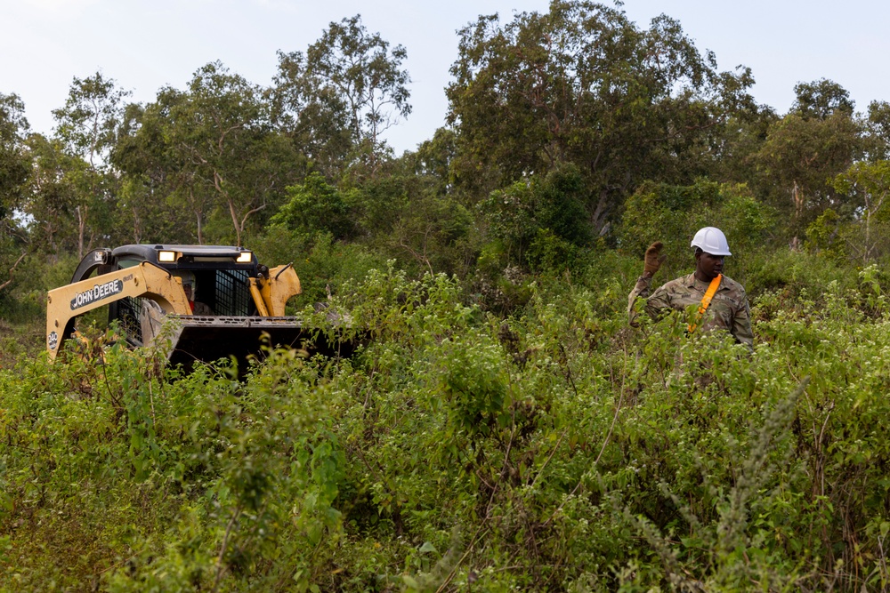 130th Engineer Brigade gets to work in Timor-Leste