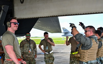 37th Expeditionary Bomb Squadron conducts training mission during BTF 24-6