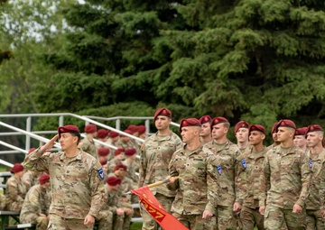 377th PFAR Change of Command