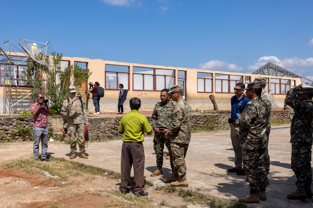 Brig. Gen. visits DbD24 engineer project in Timor-Leste