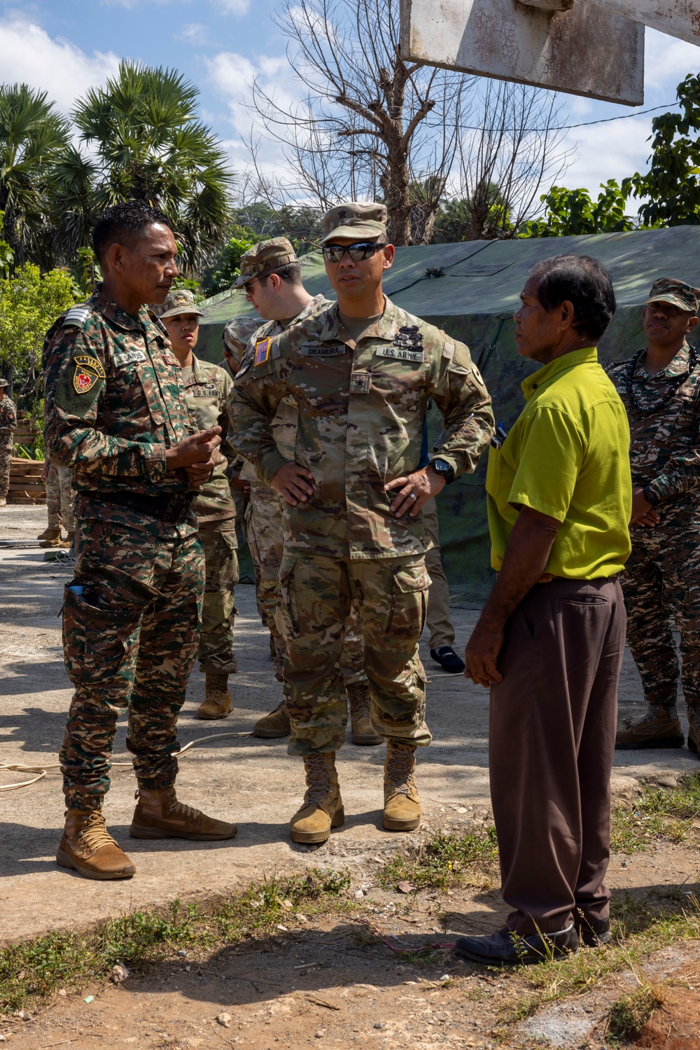 Brig. Gen. visits DbD24 engineer project in Timor-Leste