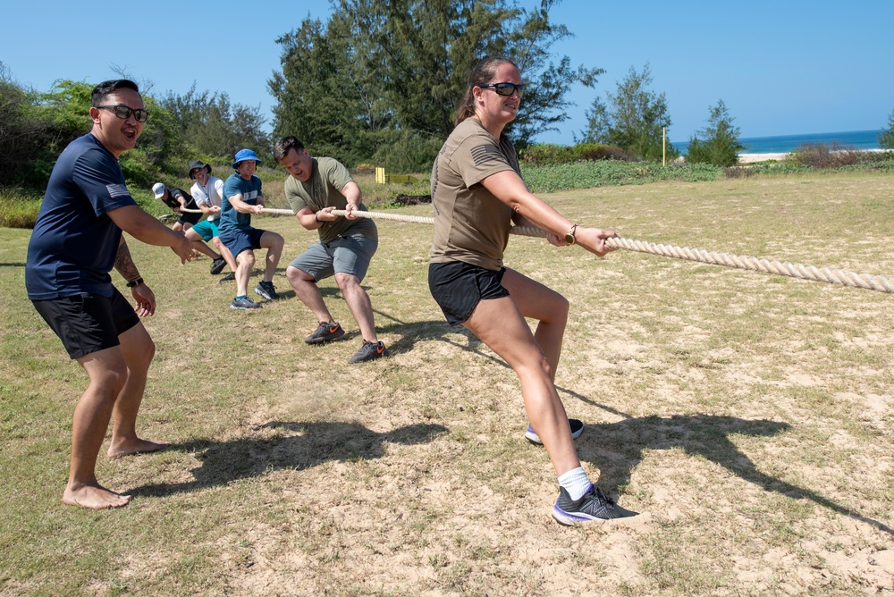 Sailors at Pacific Missile Range Facility Compete in Makahiki Games