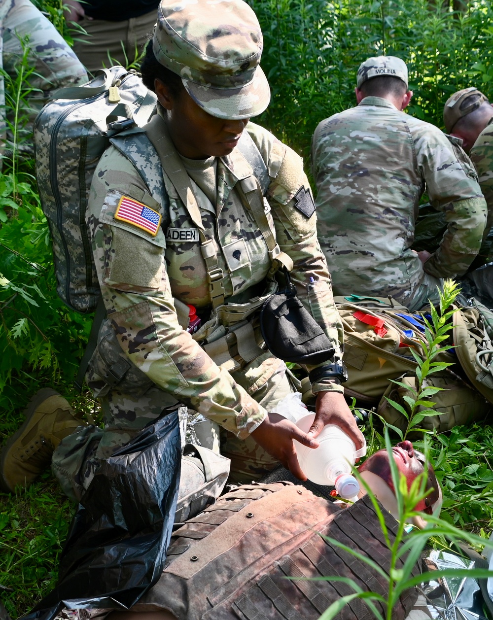 Army, Air medics train together during Operation Guardian Angel