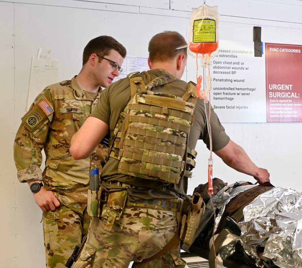 Army, Air medics train together during Operation Guardian Angel