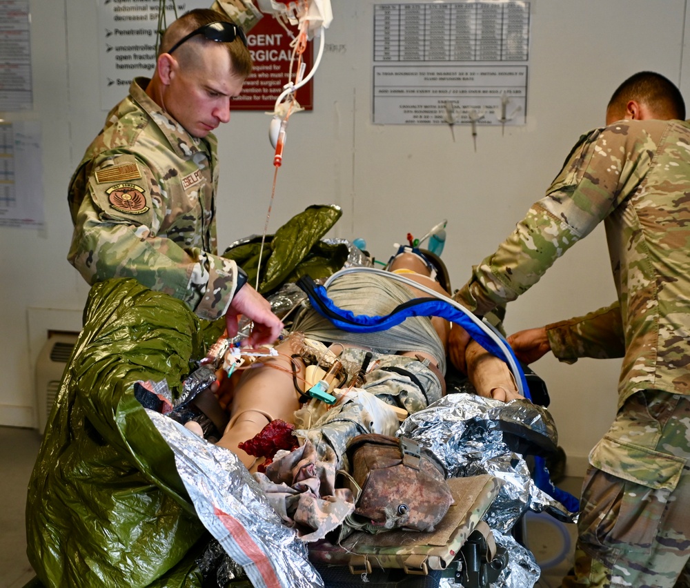 Army, Air medics train together during Operation Guardian Angel