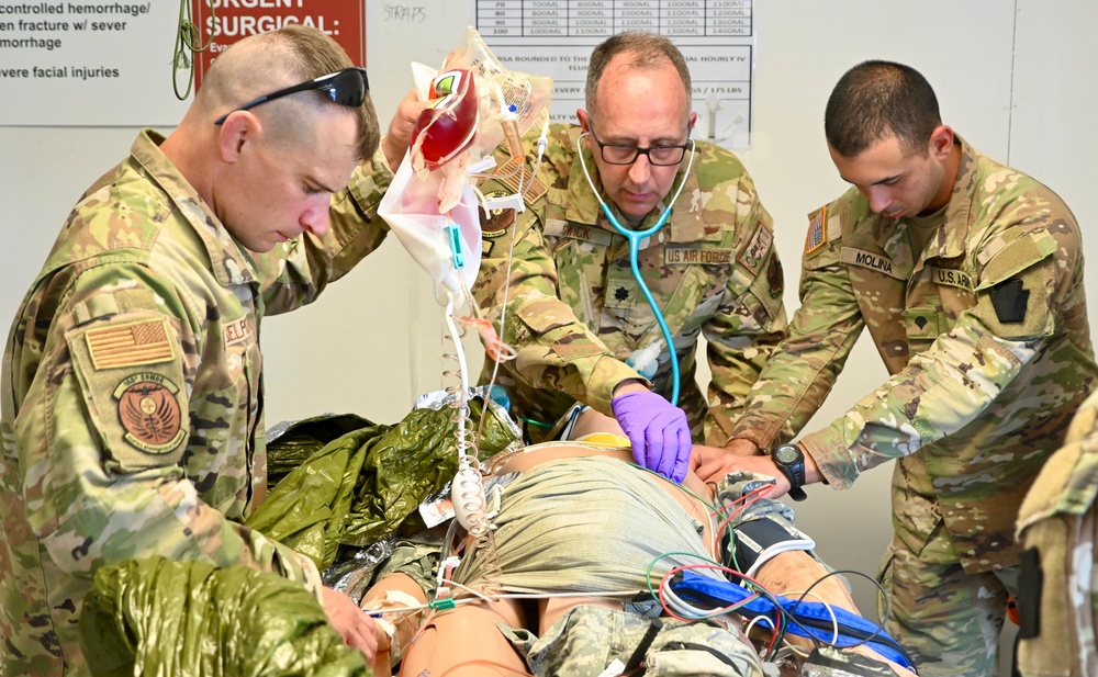 Army, Air medics train together during Operation Guardian Angel